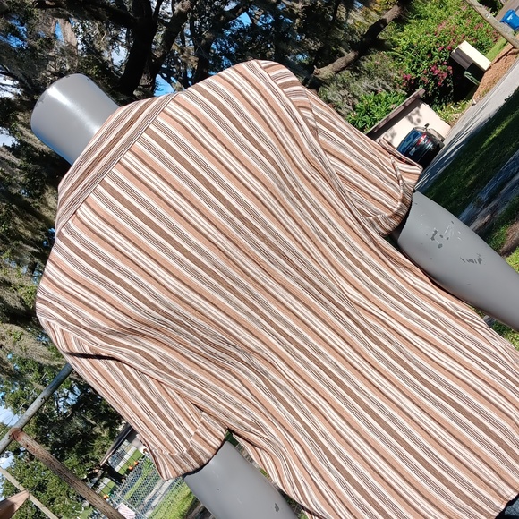 CB COLLECTIONS LADIES COTTON BLEND BUTTON DOWN SHIRT BLOUSE - Picture 10 of 17